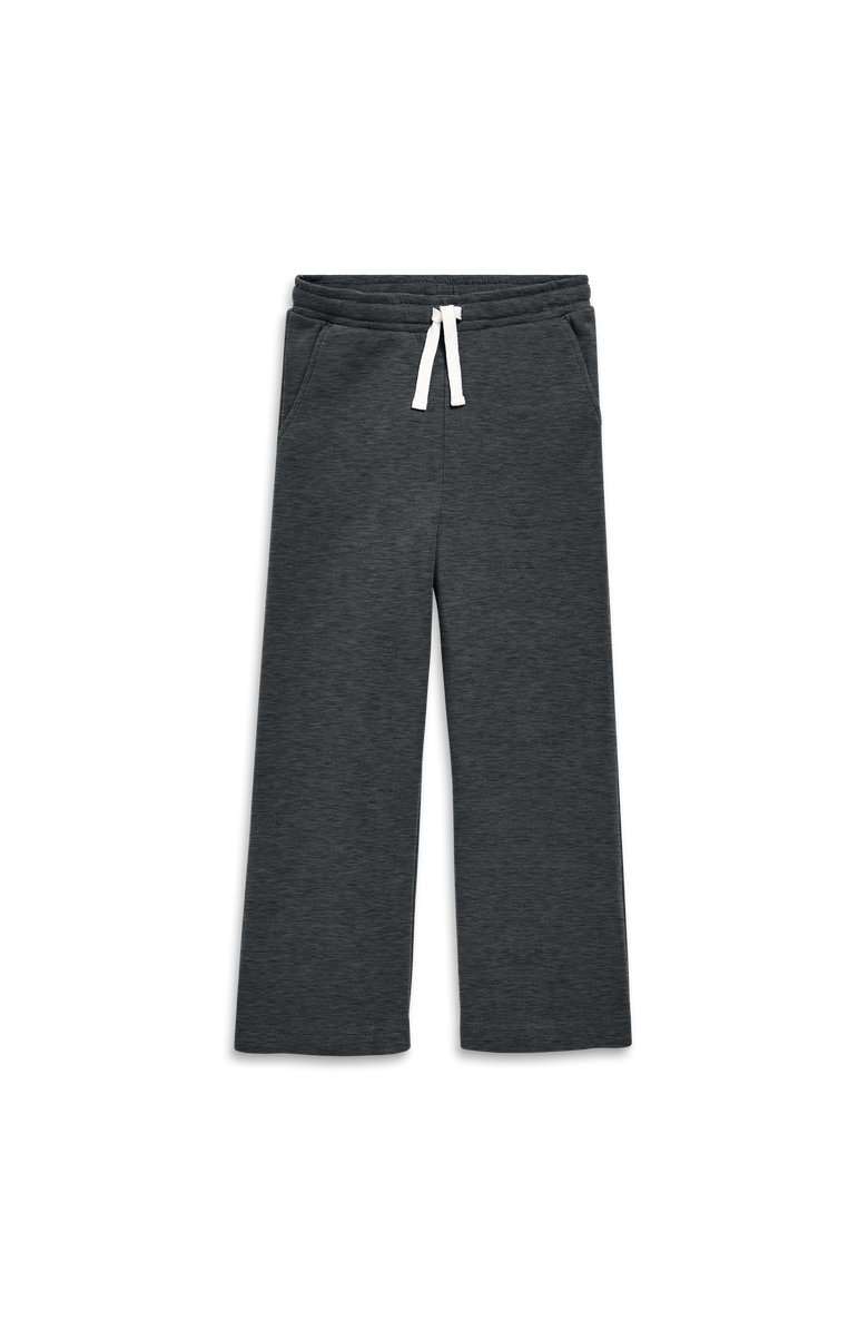 Primary Kids Wide Leg Sweatpant, Main, color, Heather Charcoal