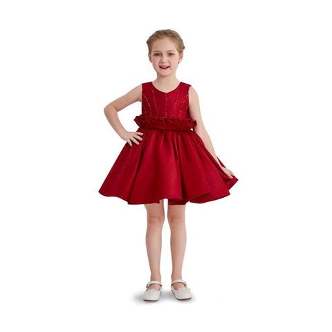 Harmony Ruffle Waist Formal Dress