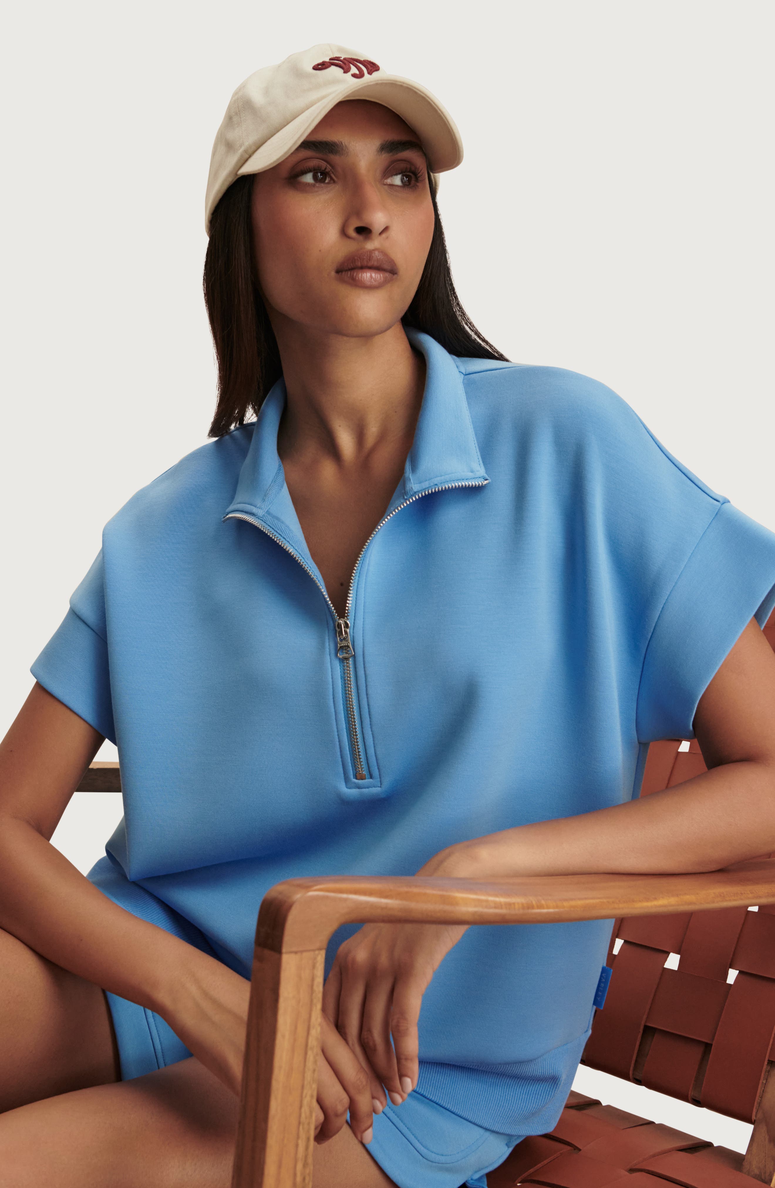 Женские Varley Ritchie Short Sleeve Half Zip — фото 5