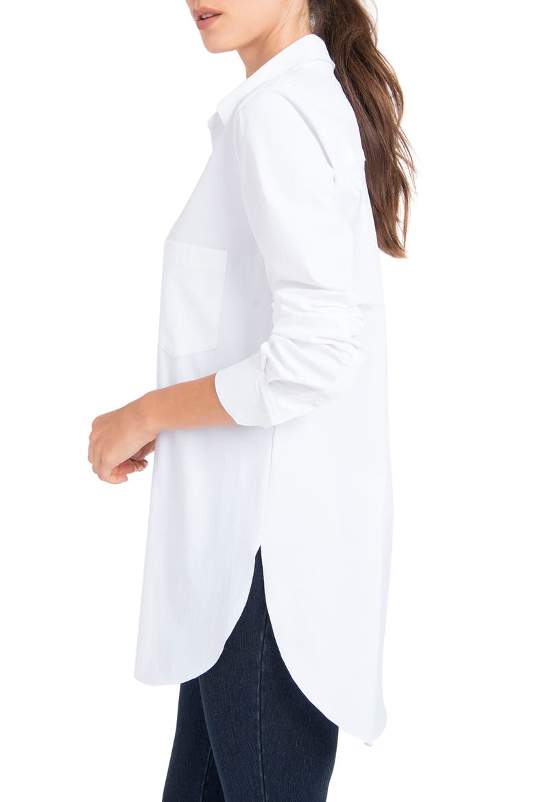 'Lyssentials Schiffer Shirt, Alternate, color, WHITE