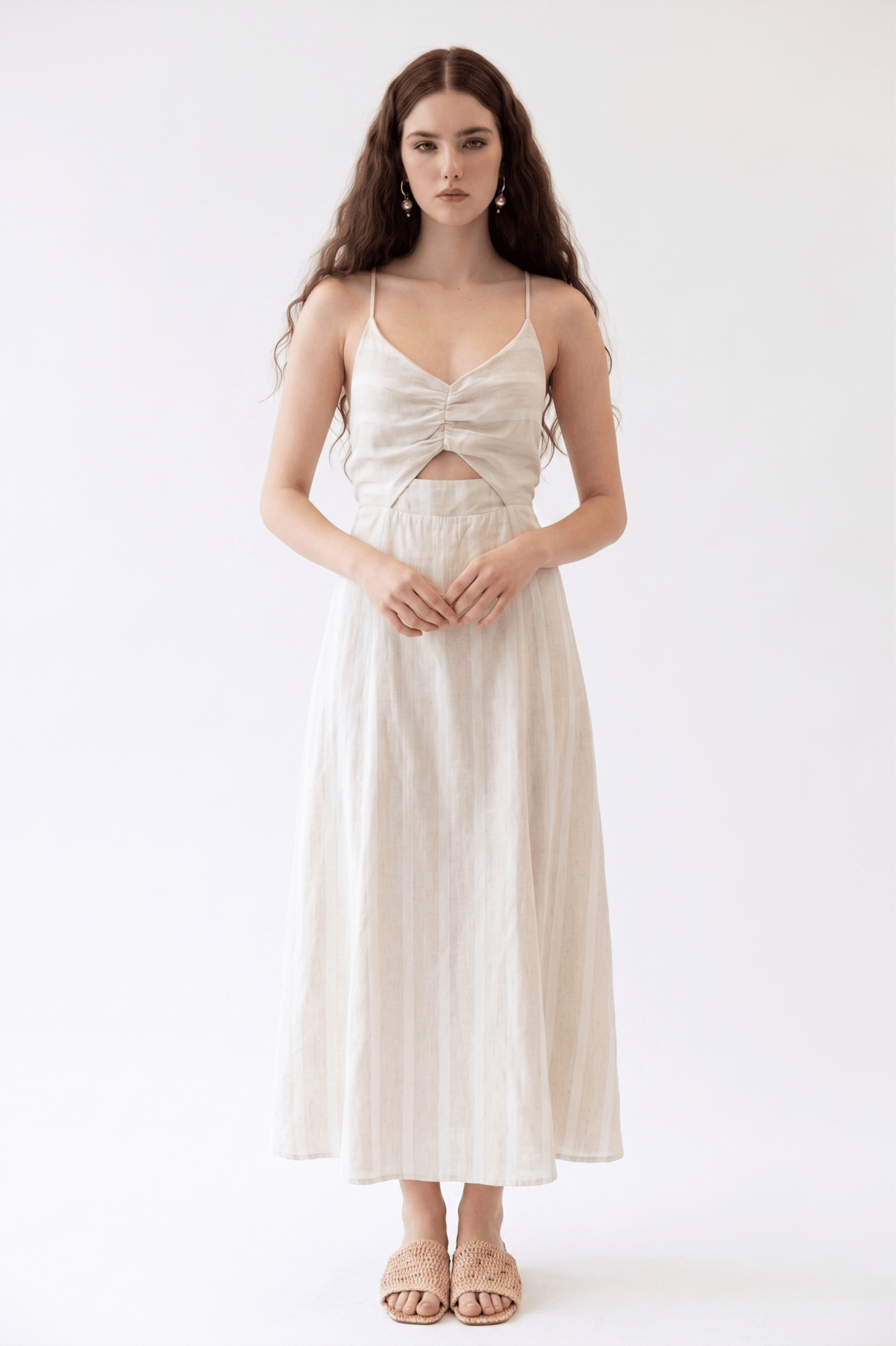 selected Stripe Beige