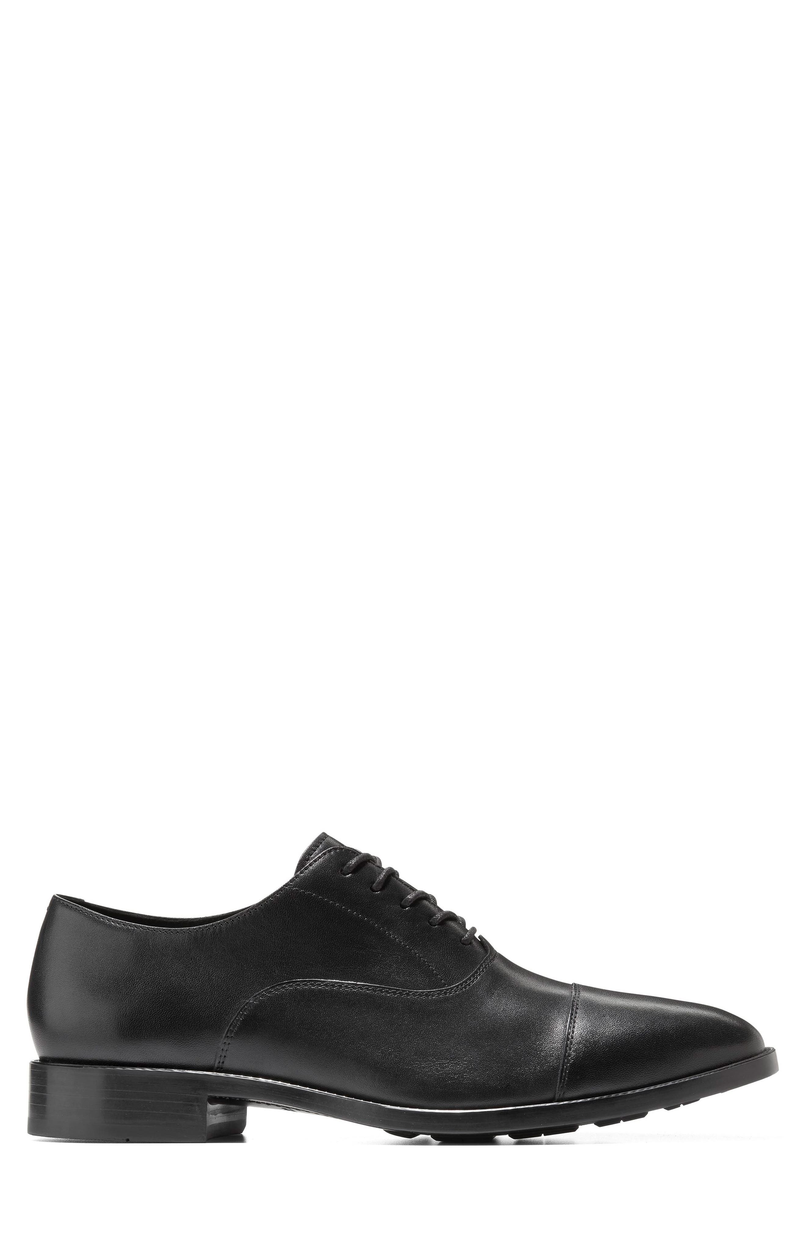 Cole Haan Hawthorne Cap Toe Oxford, Alternate, color, Black