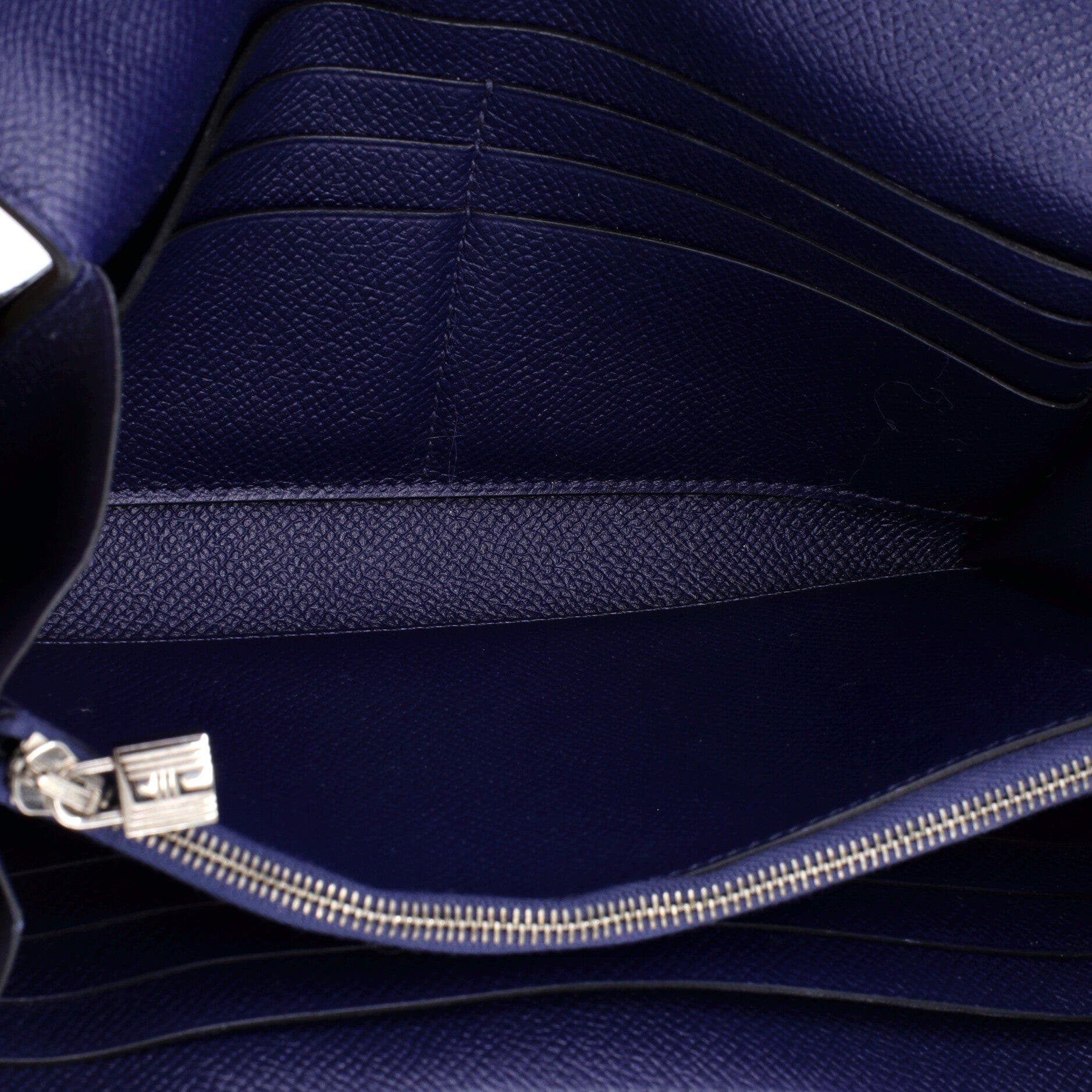 Kelly Wallet Epsom Long, Alternate, color, Blue