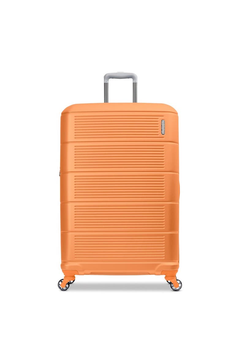 Stratum 2.0 Hardside 28" Large Spinner Checked Luggage, Alternate, color, Papaya