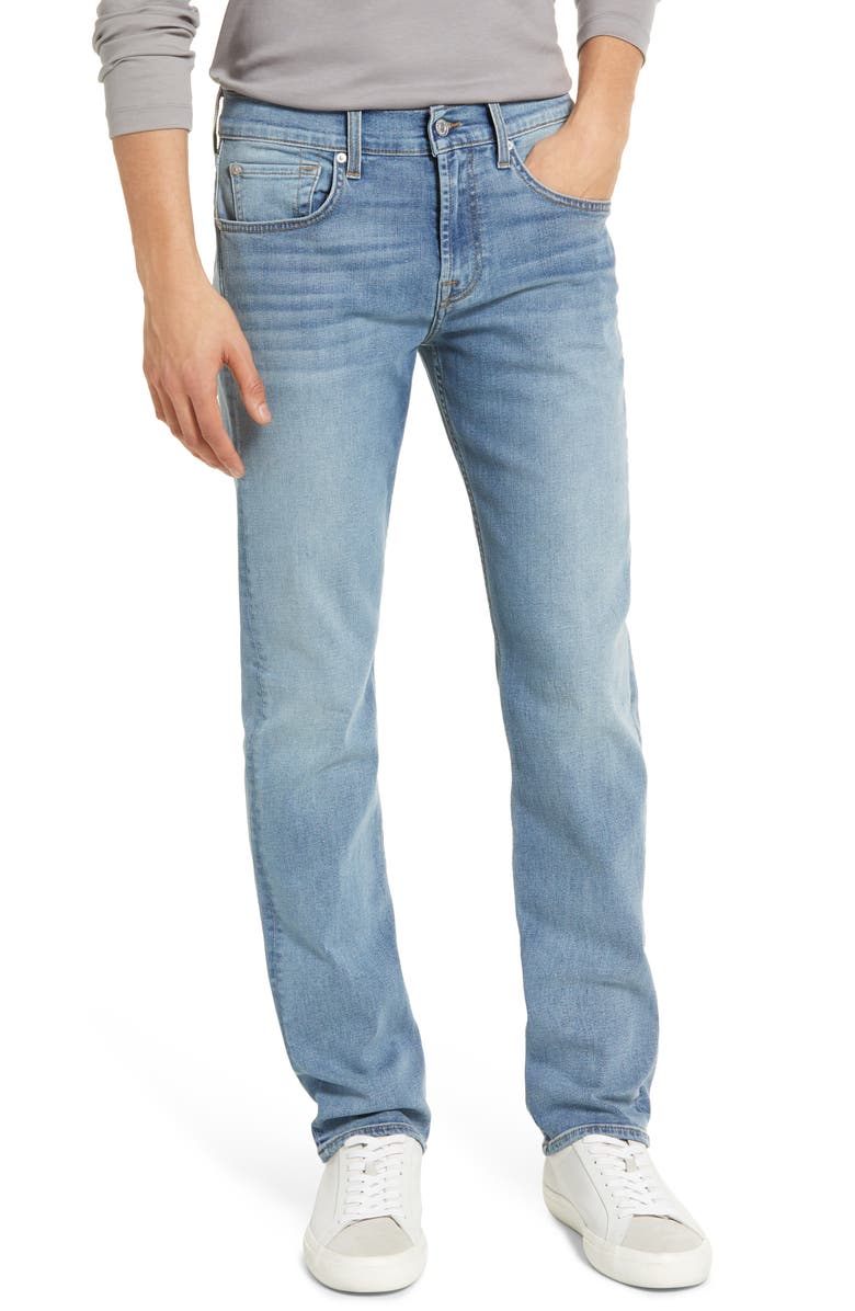 7 For All Mankind The Straight Leg Jeans, Main, color, 