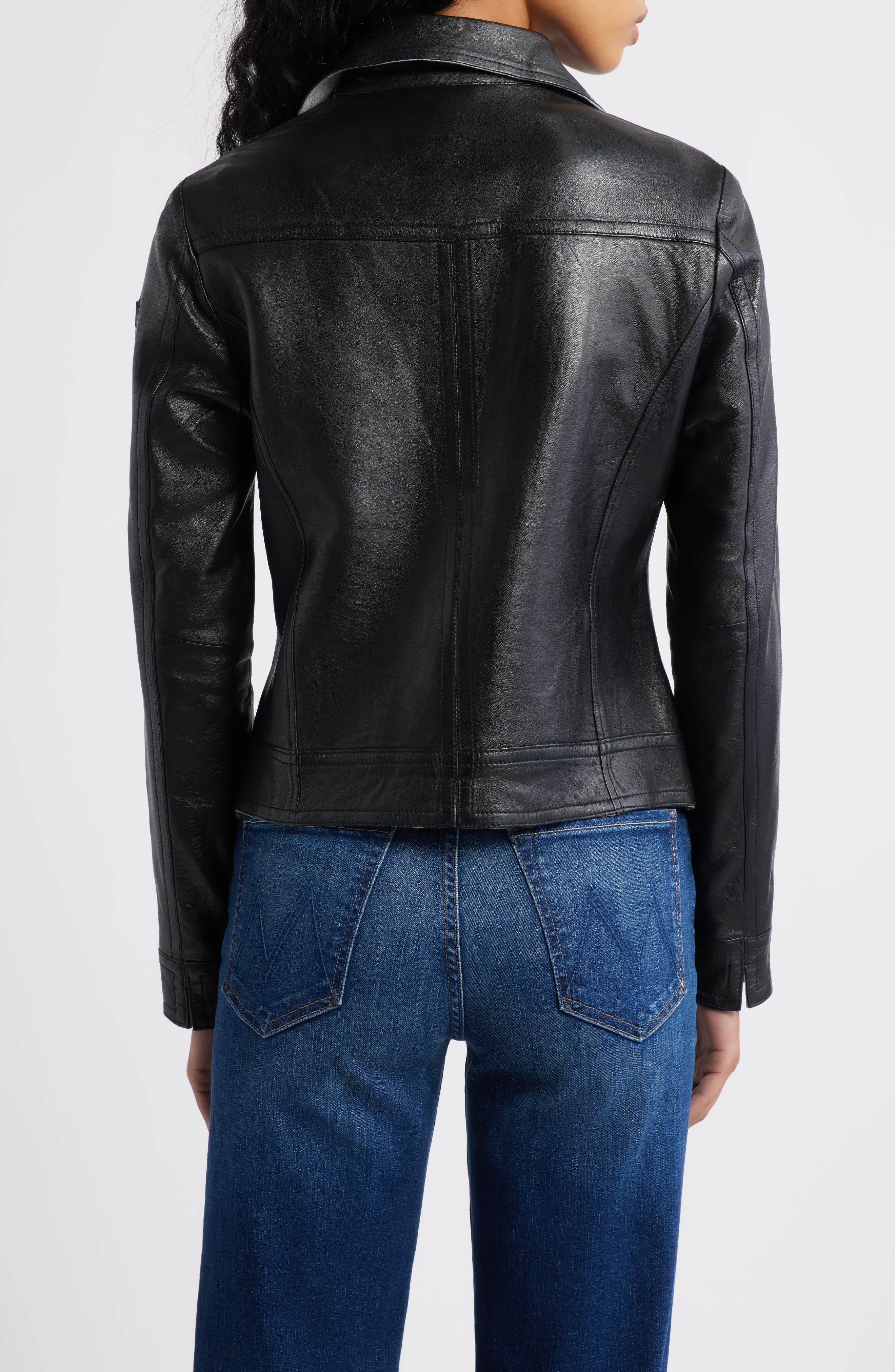 MAURITIUS Lusan Leather Moto Jacket — фото 2