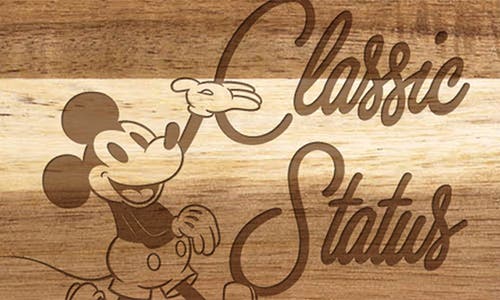 Picnic Time Disney® Mickey Mouse Ovale Cutting Board In Brown