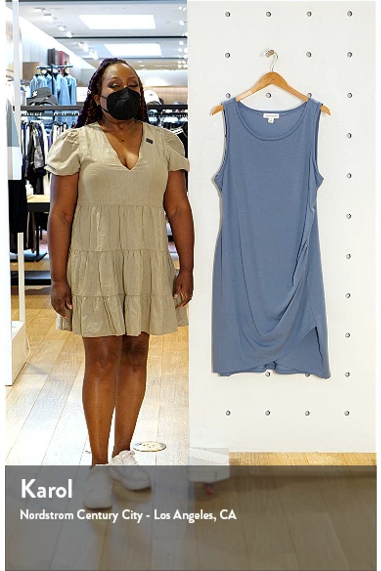 Ruched Sleeveless Jersey Dress video