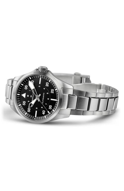 Hamilton Khaki Aviation Pilot Auto 39mm In Black