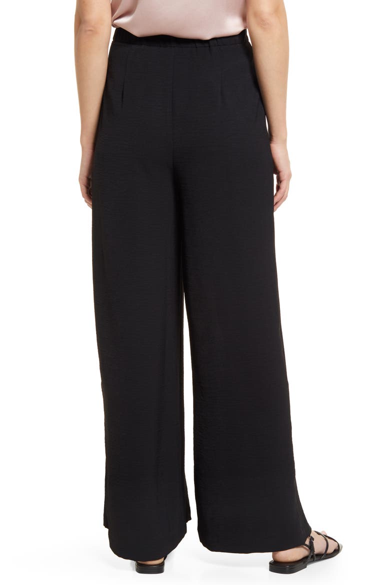 Wide Leg Pants, Alternate, color, RICH BLACK