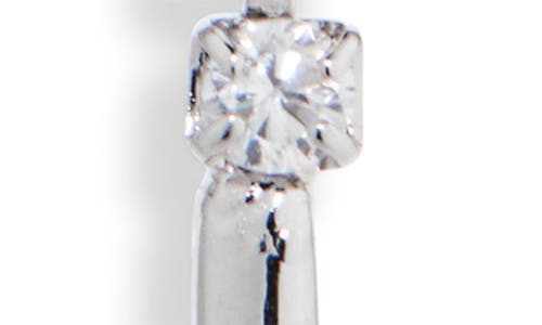 Nordstrom Rack Cz Chain Drop Earrings In Clear- Silver