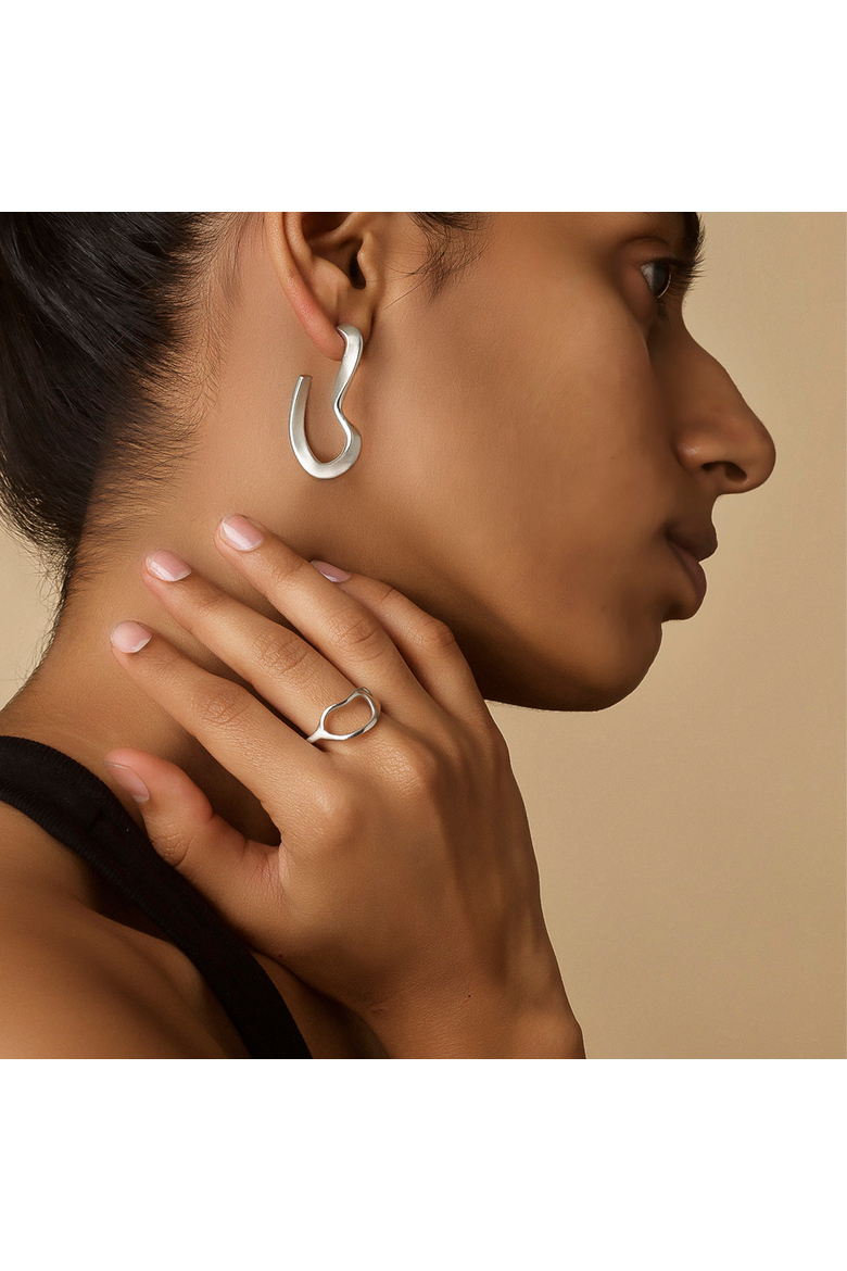 Sahab Ring, Alternate, color, Silver