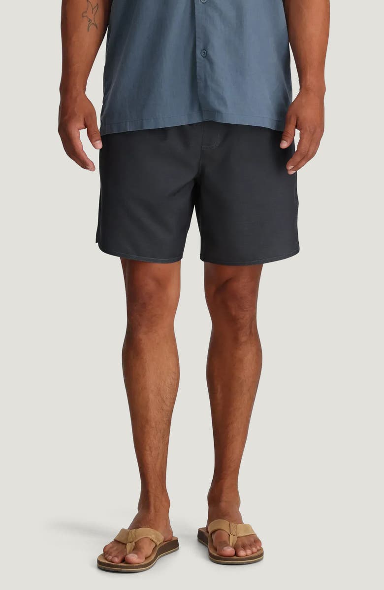 Free Fly Reverb Lined Hybrid Shorts, Main, color, Anthracite