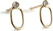 Linn Designs 14K Sun Shower Diamond Studs