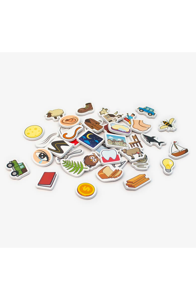 Junior Learning Vowel Objects Educational Aid, Alternate, color, Multicolored