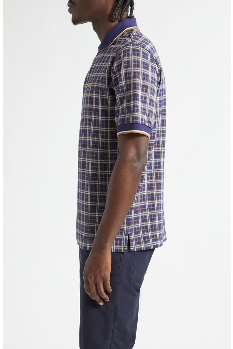 Pelham Tipped Check Polo, Alternate, color, PILOT BLUE CHECK
