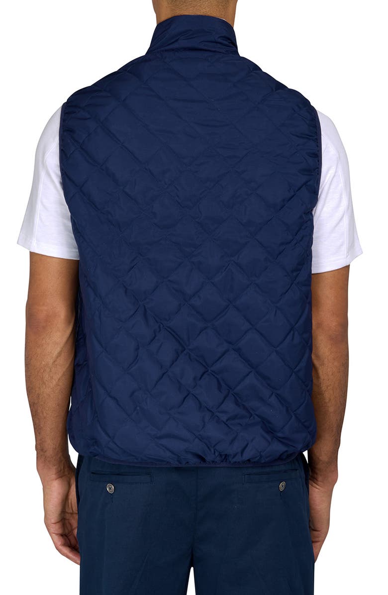 CONSTRUCT Solid Reversible Vest, Alternate, color, Navy