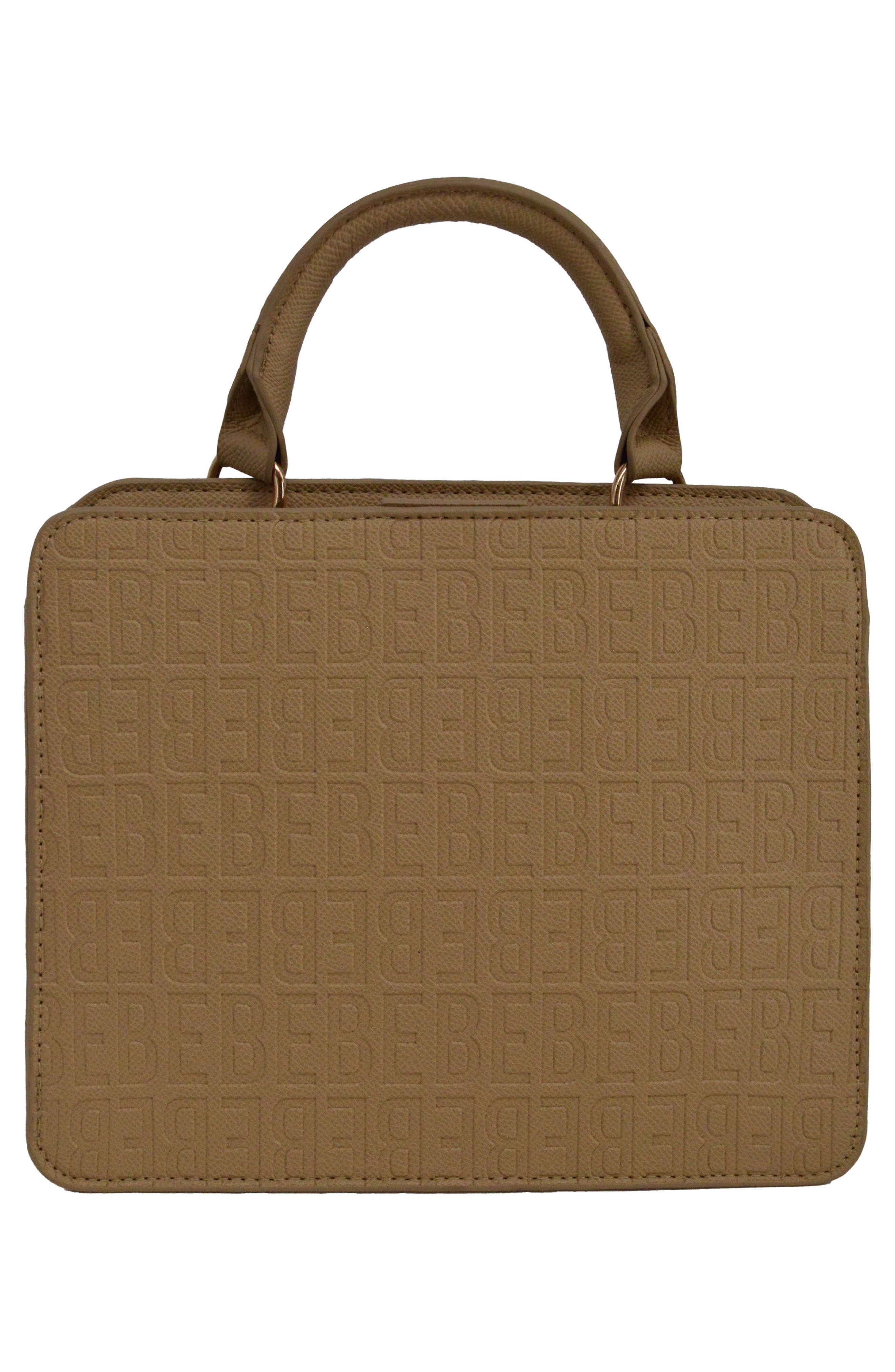 Thea Small Satchel with Card Wallet, Alternate, color, BEIGE