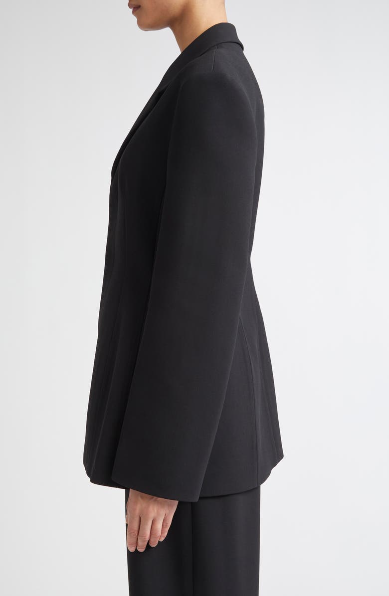 FFORME Dakota Molded Bonded Crepe Blazer, Alternate, color, Black