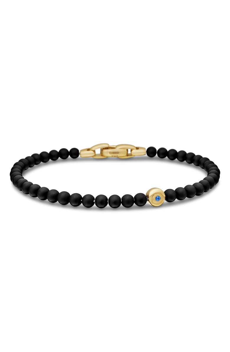 David Yurman Men's Evil Eye Beaded Bracelet, Main, color, 