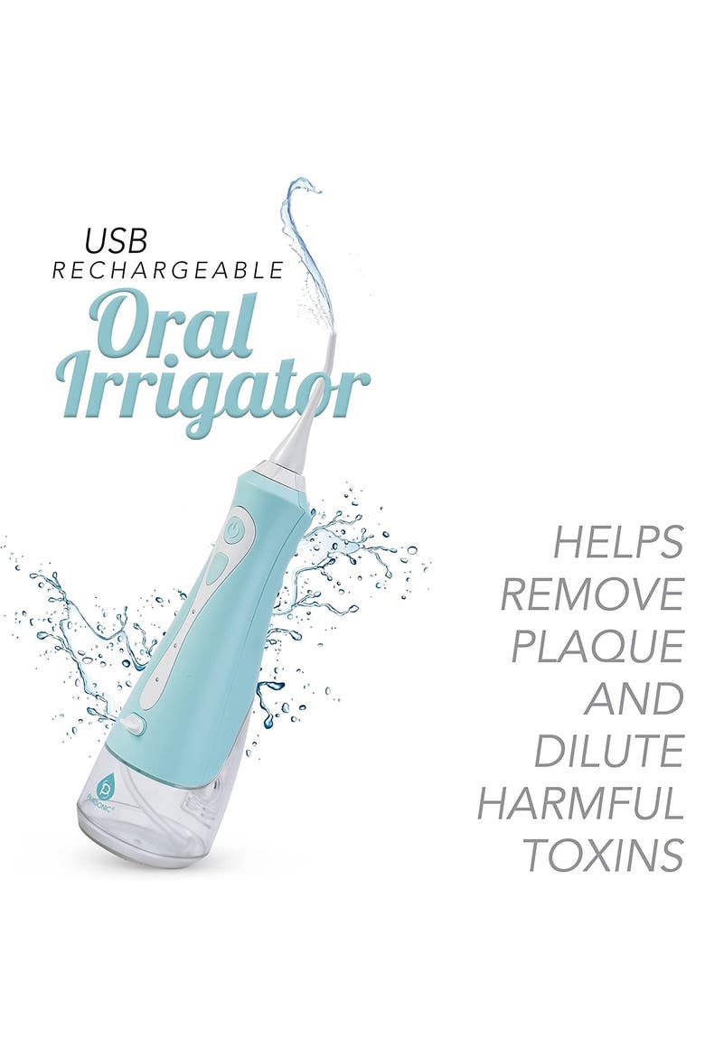 USB Rechargeable Oral Irrigator, Alternate, color, Blue