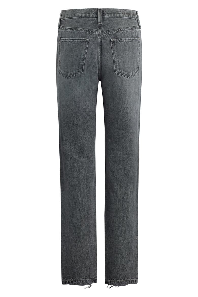 The Mikaela Low Rise Long Slim Straight Leg Jeans, Alternate, color, TOLEDO