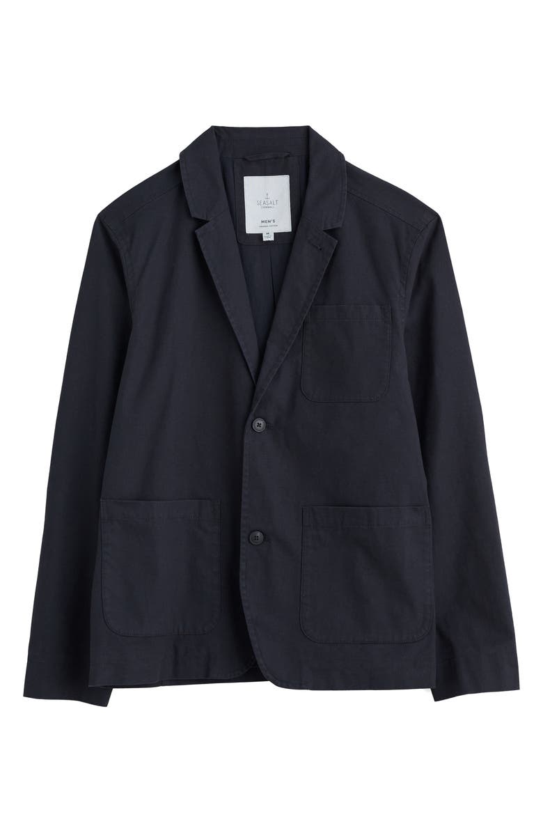 Seasalt Cornwall Towen Organic Cotton Blazer, Alternate, color, 