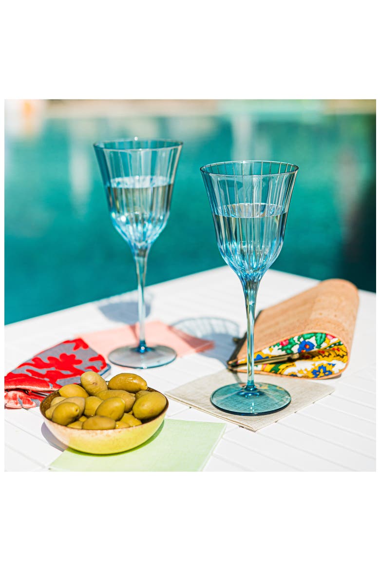 Natalia Wine Glass, Alternate, color, BLUE