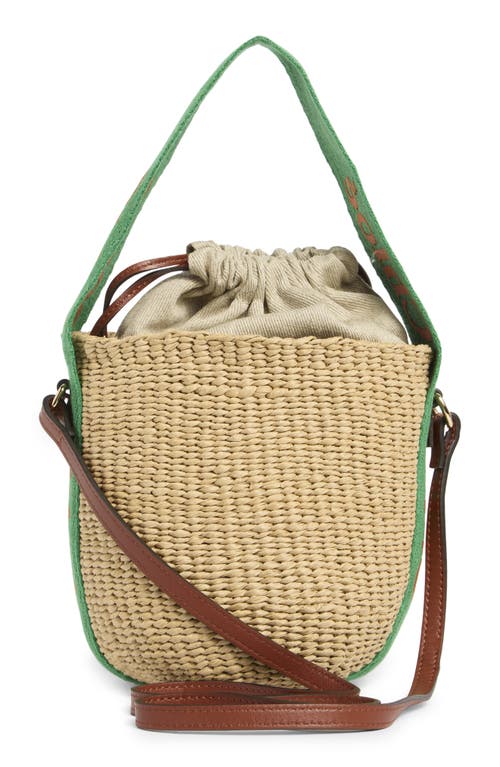 Chloé Woven Straw Bucket Bag