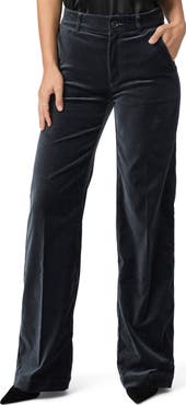 PAIGE Sasha Straight Leg Velvet Pants