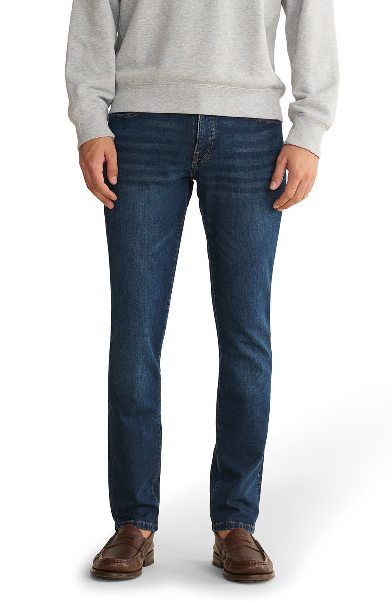 WARP+WEFT AMS Slim Knit Jeans, Main, color, Blue Eyed