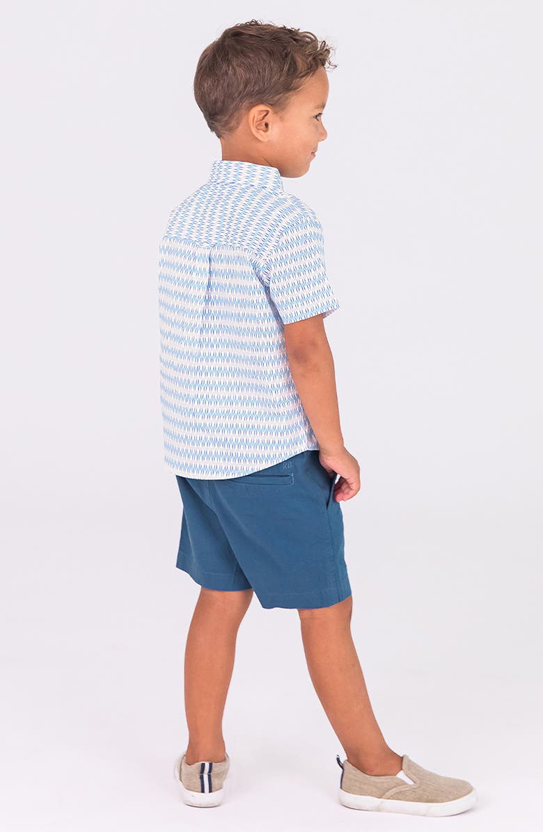 RuggedButts Stretch Cotton Chino Shorts, Alternate, color, Indigo