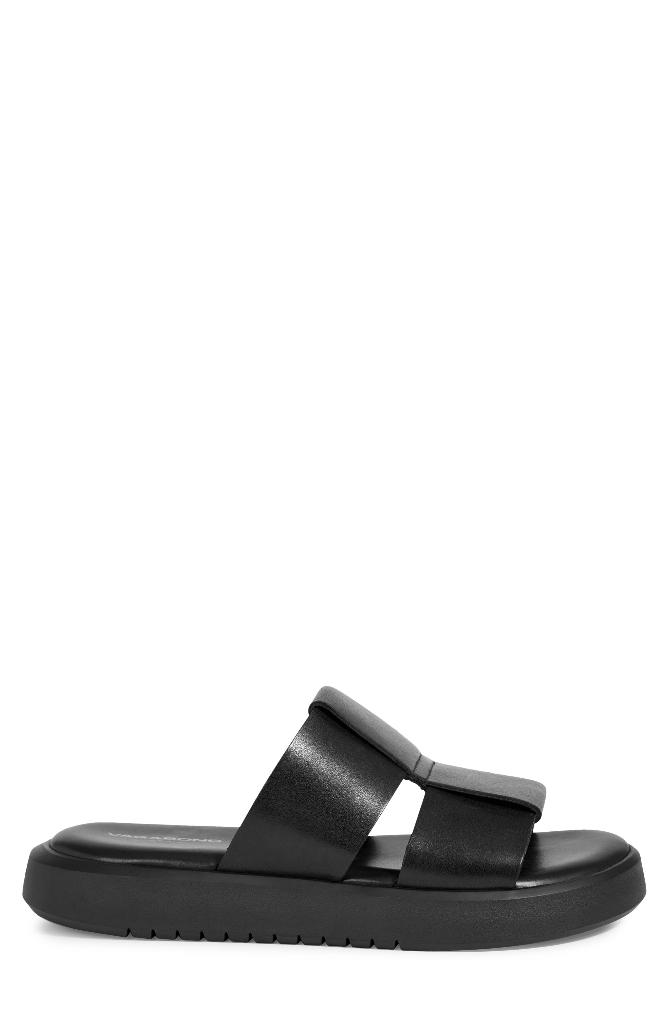 Vagabond Shoemakers Nate Slide Sandal, Alternate, color, Black