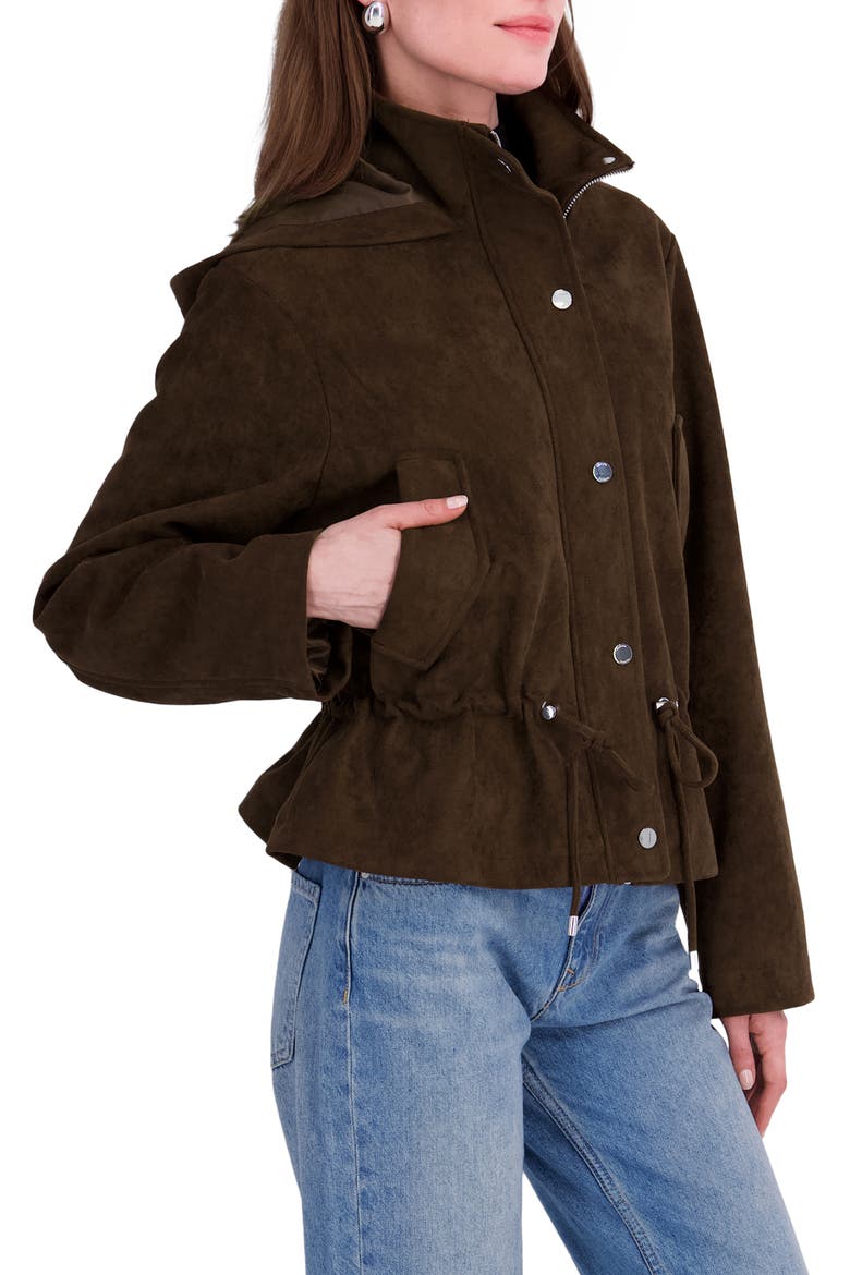 Ruby Faux Suede Jacket, Alternate, color, CHO