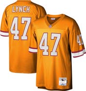 Mitchell & Ness Men's Mitchell & Ness John Lynch Orange Tampa Bay Buccaneers Big & Tall 1995 Legacy Retired Player Jersey