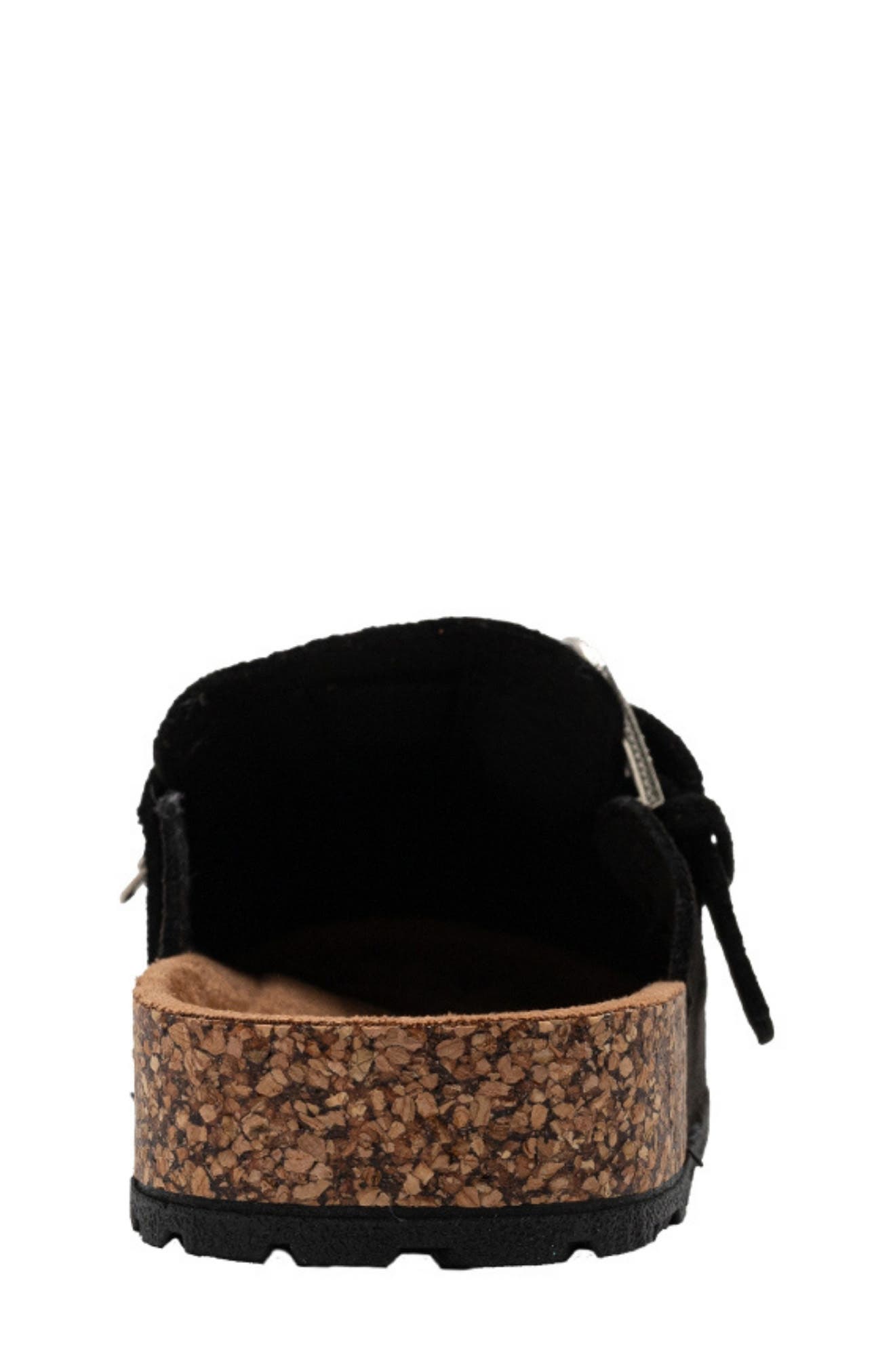 bebe Kids' Western Buckle Clog, Alternate, color, Black