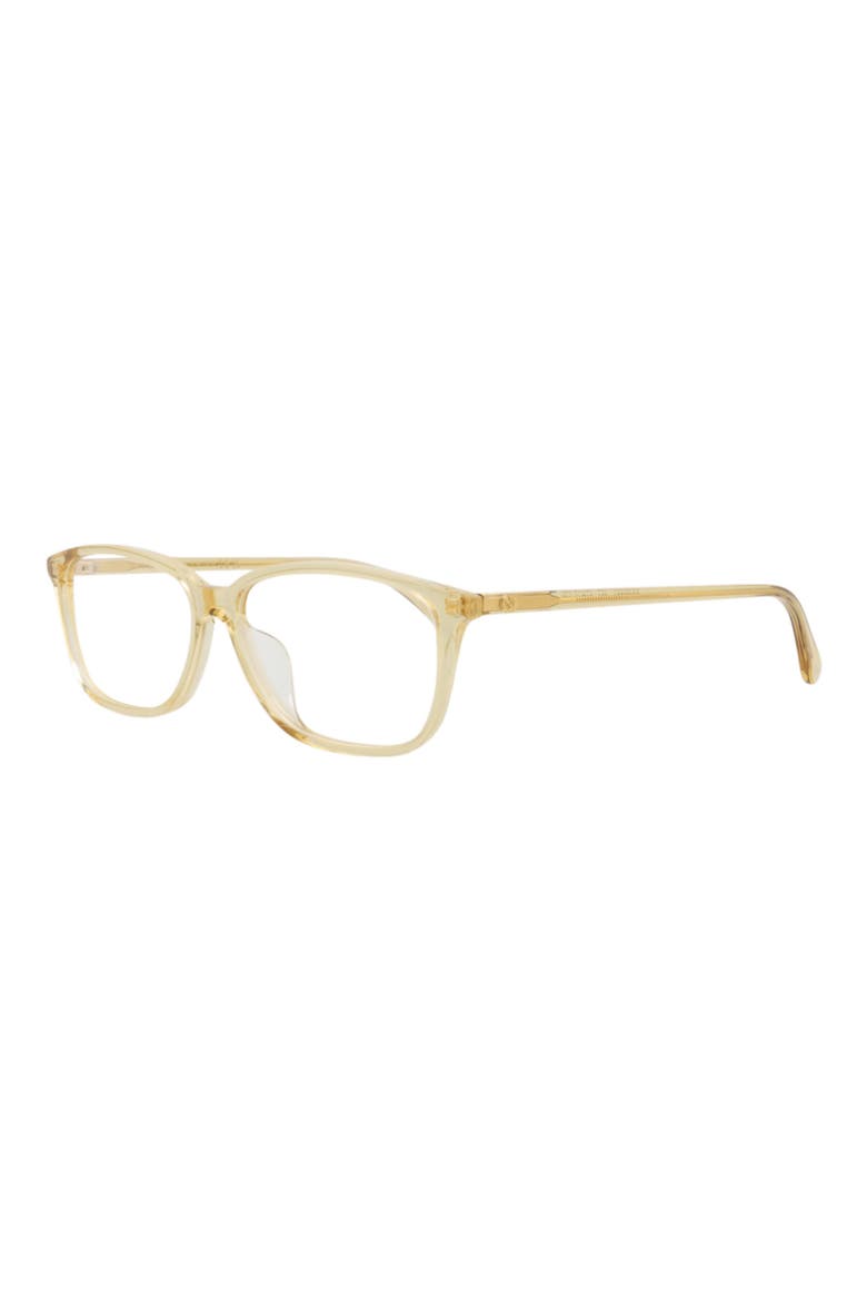 54mm Square Optical Glasses, Alternate, color, BROWN BROWN TRANSPARENT