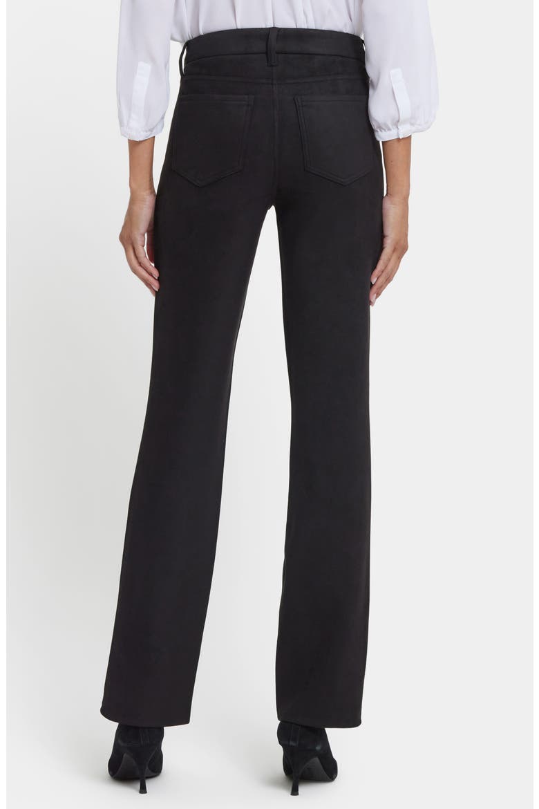 MARILYN STRAIGHT FX SUEDE, Alternate, color, BLACK