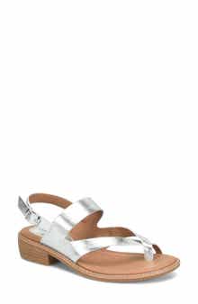 EUROSOFT Nessie Toe Loop Slingback Sandal