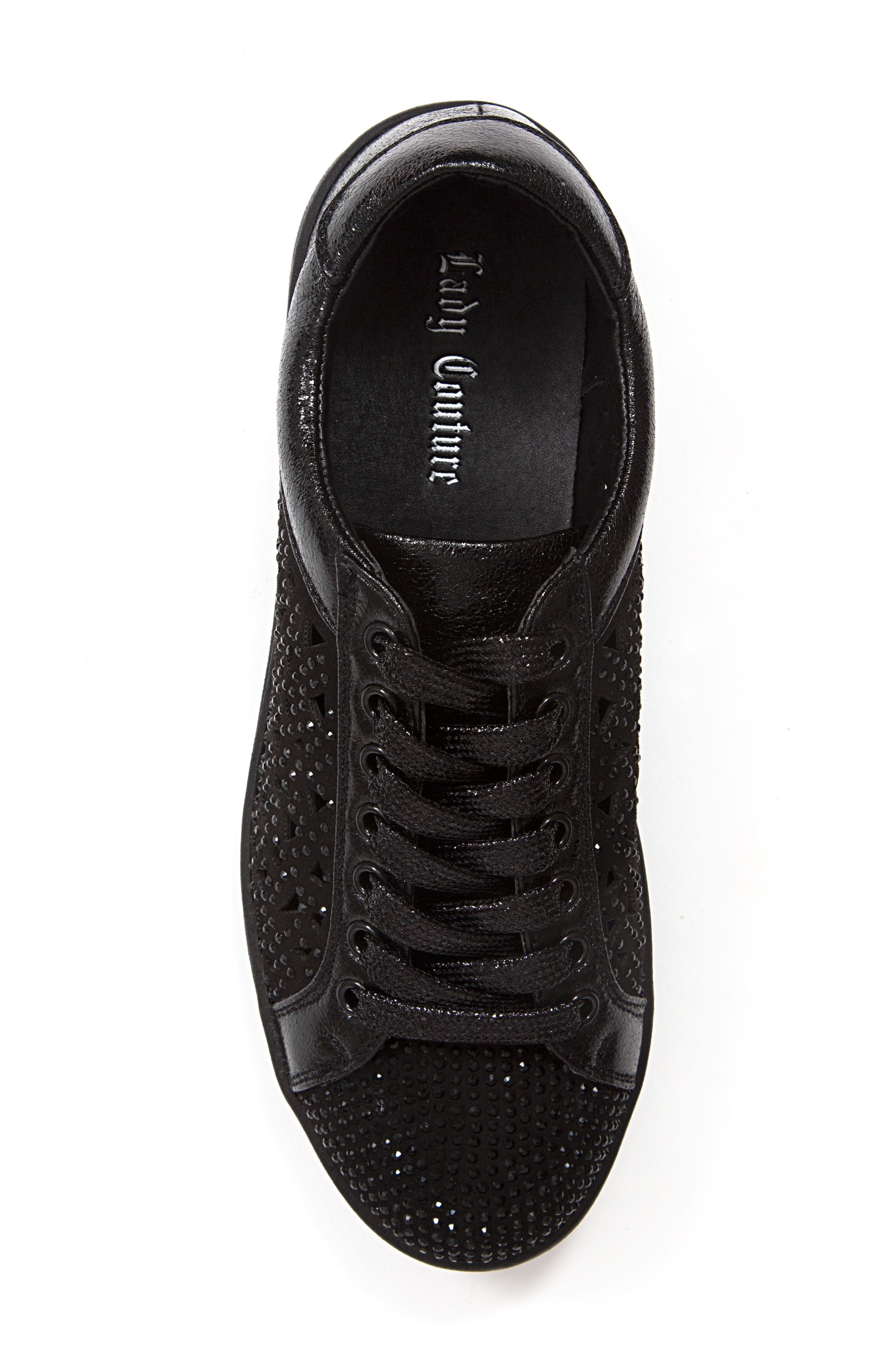 LADY COUTURE Paris Sneaker, Alternate, color, Black
