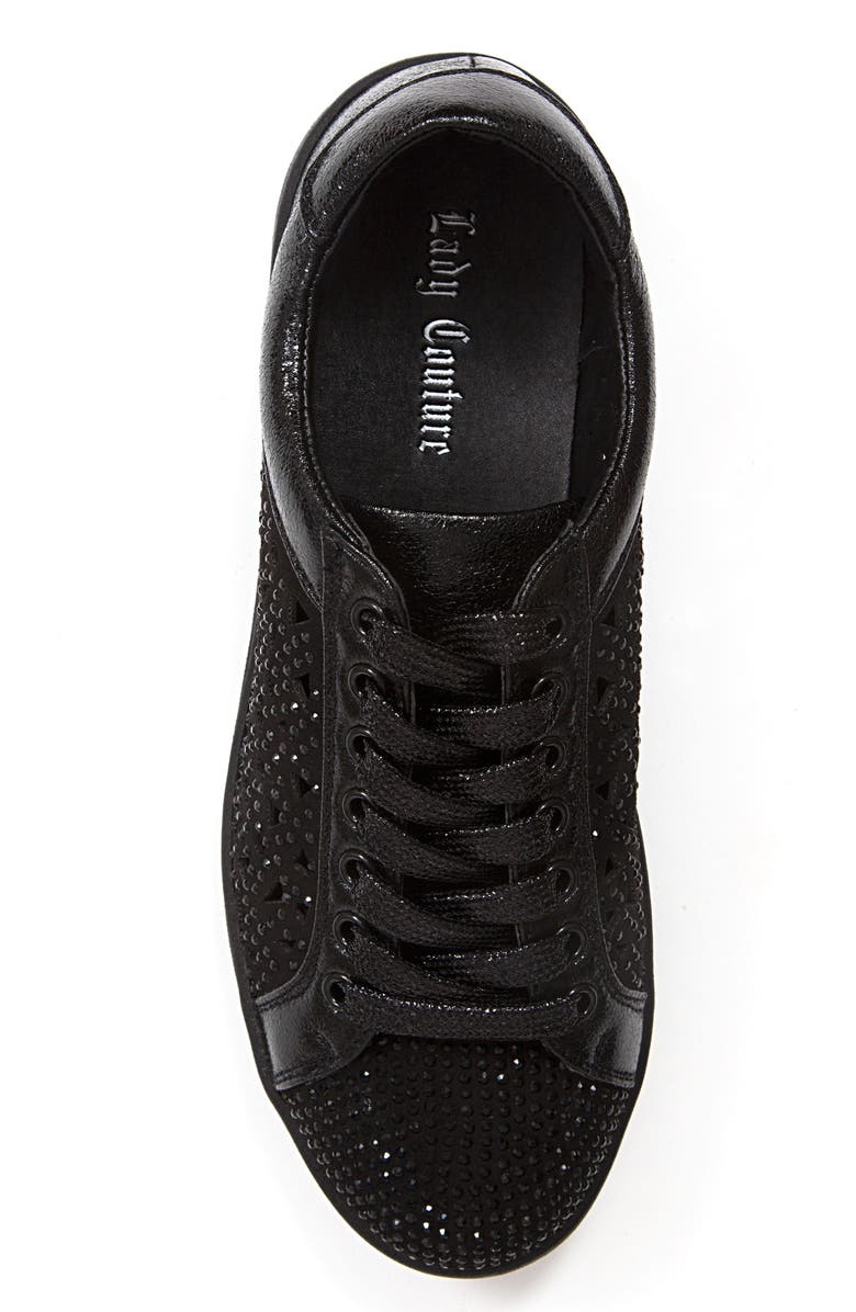 LADY COUTURE Paris Sneaker, Alternate, color, Black