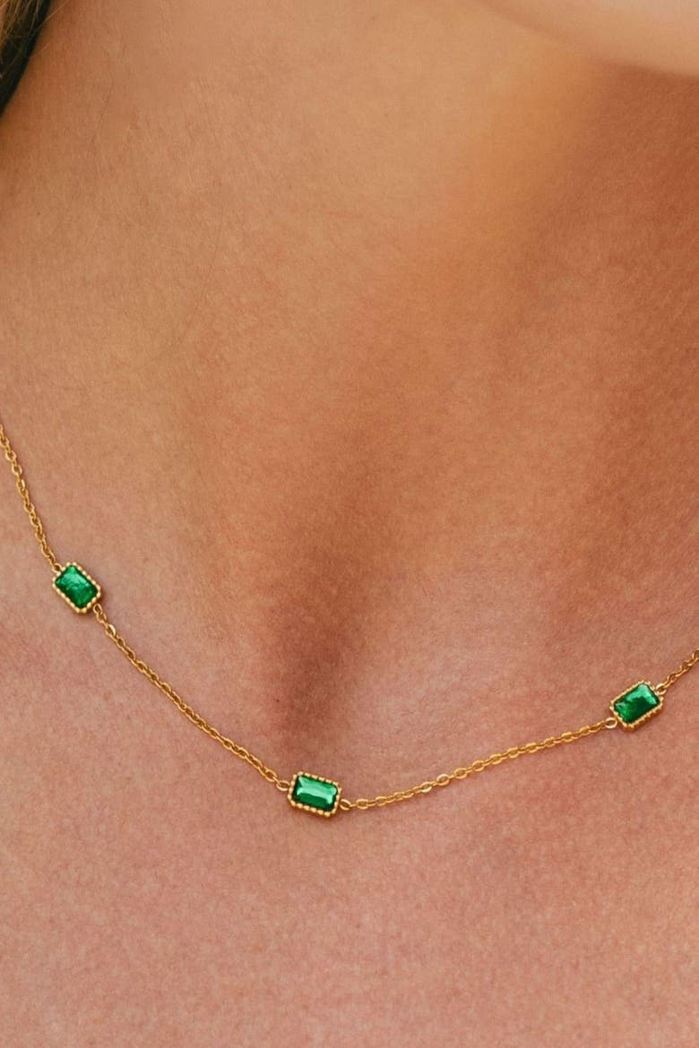 Raja Ampat Necklace, Alternate, color, Green