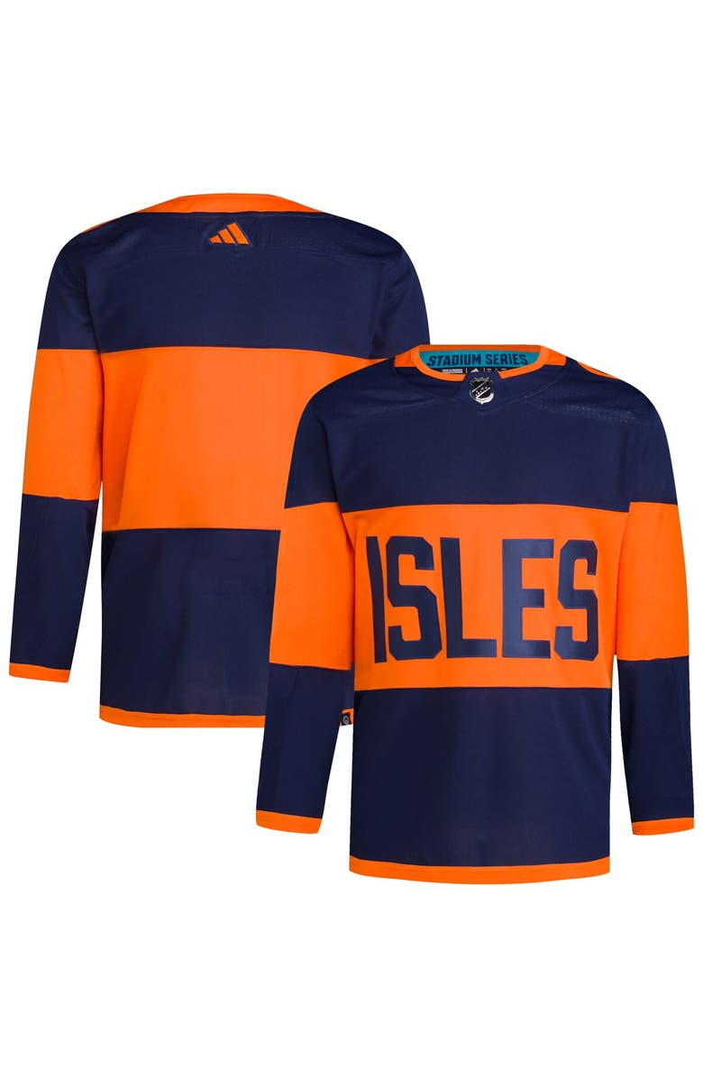 adidas Men's adidas  Navy New York Islanders 2024 NHL Stadium Series Primegreen Authentic Jersey, Alternate, color, 