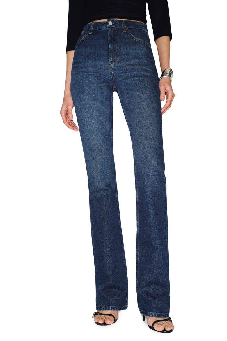 Blair High Waist Bootcut Jeans, Main, color, MELVILLE