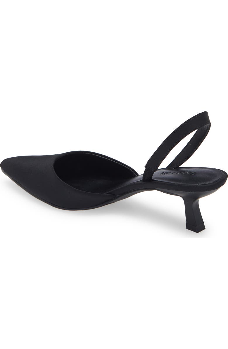 Open Edit Cammie Kitten Heel Slingback Pump, Alternate, color,