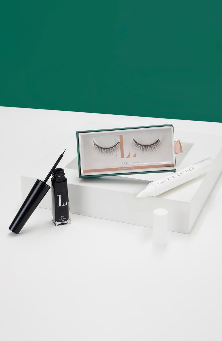 Lola's Lashes Jade Hybrid Magnetic Lash Set, Alternate, color, 