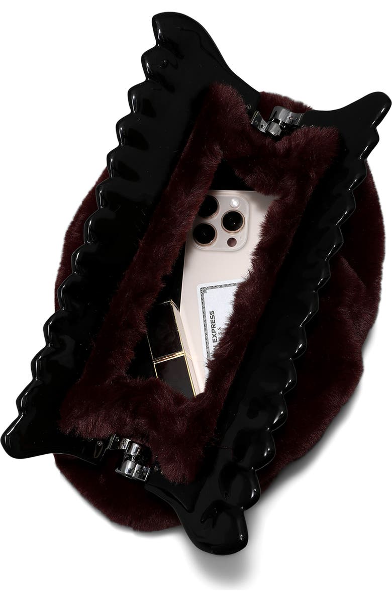 Alexis Bittar The Pouf Clutch, Alternate, color, Merlot