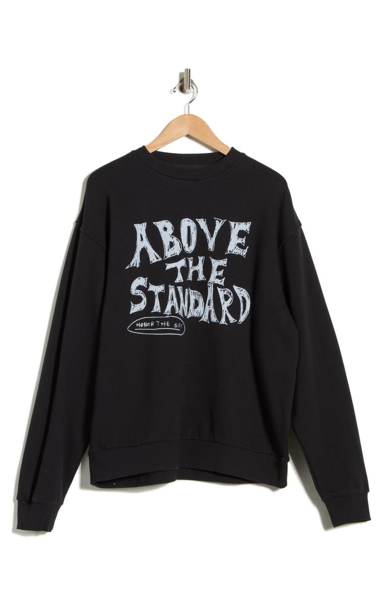 HONOR THE GIFT Above the Standard Graphic Sweatshirt, Alternate, color,