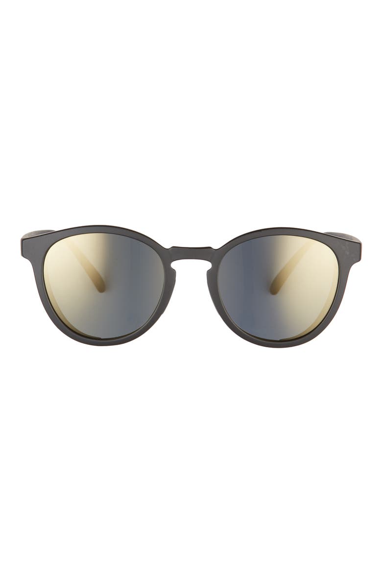 Tera 50mm Polarized Sunglasses, Main, color, BLACK GOLD