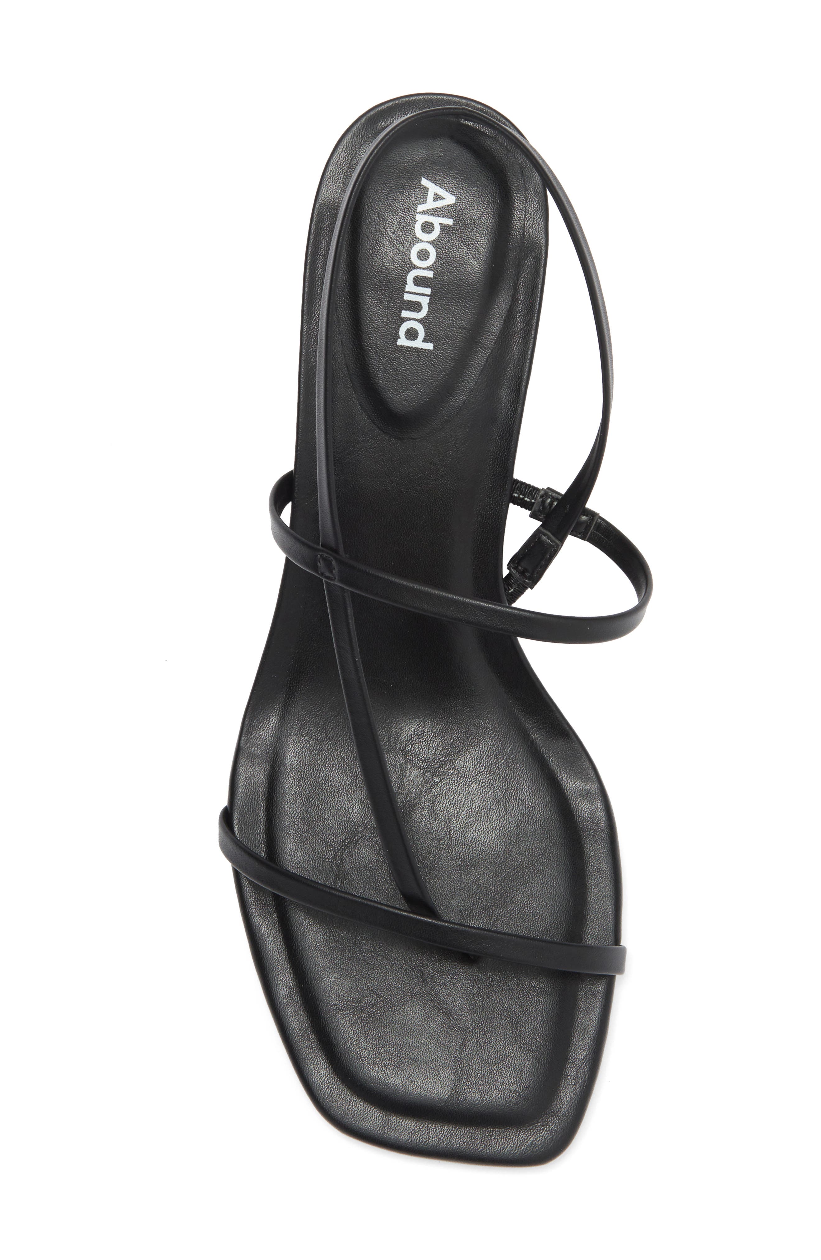 Abound Petra Kitten Heel Sandal, Alternate, color, Black